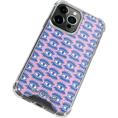 Bouffants and Broken Hearts Bold Eyes 2 iPhone 14 Pro Clear Case